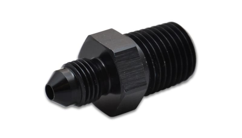 Vibrant — Vibrant -4AN to 1/4in NPT Straight Adapter Fitting - Aluminum
-4AN-1/4"NPTMLStrFtg
4ANto1/4"NPTAlAdptr
AN Fitting