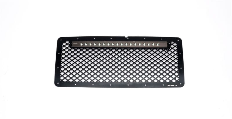 Putco — Putco 07-18 Jeep Wrangler - SS Black Grille w/ 20in Luminix Light Bar Designer FX Grilles
Grille Insert
