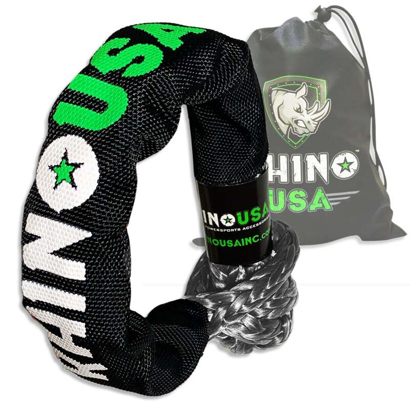 Rhino USA — Rhino USA Synthetic Soft Shackle (1Pk 3/8InX22In) (Gray)
Winch Shackle