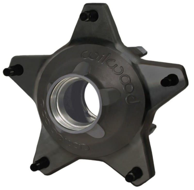 Wilwood — Wilwood Hub-Starlite 55 Front w/Cap Std. Offset 5/8 Studs-Drilled-Black
HUB,STARLITE