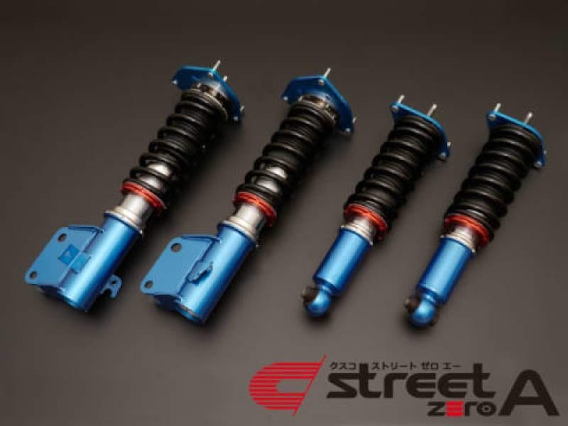 Cusco — Cusco Coilovers Street Zero A Front -Pillow / Rear -Rubber Upper 2015+ WRX STI ONLY