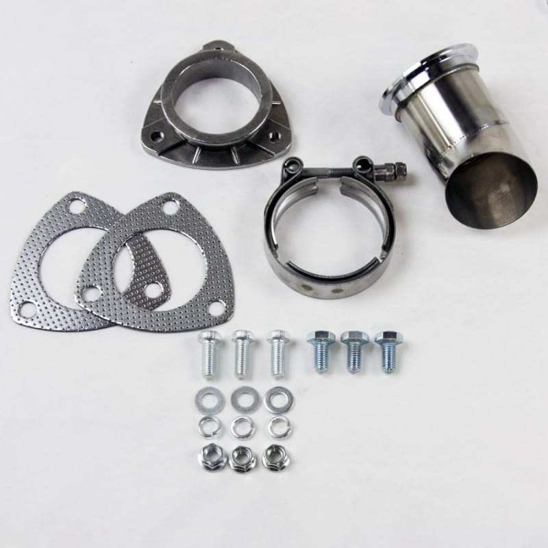 Granatelli Motor Sports — Granatelli 2.5in 304SS Turn Down w/V-Band & Gaskets
Exhaust Tail Pipe