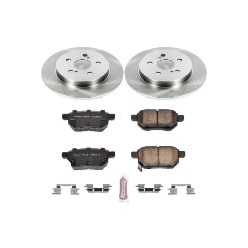 PowerStop — Power Stop 09-10 Pontiac Vibe Rear Autospecialty Brake Kit