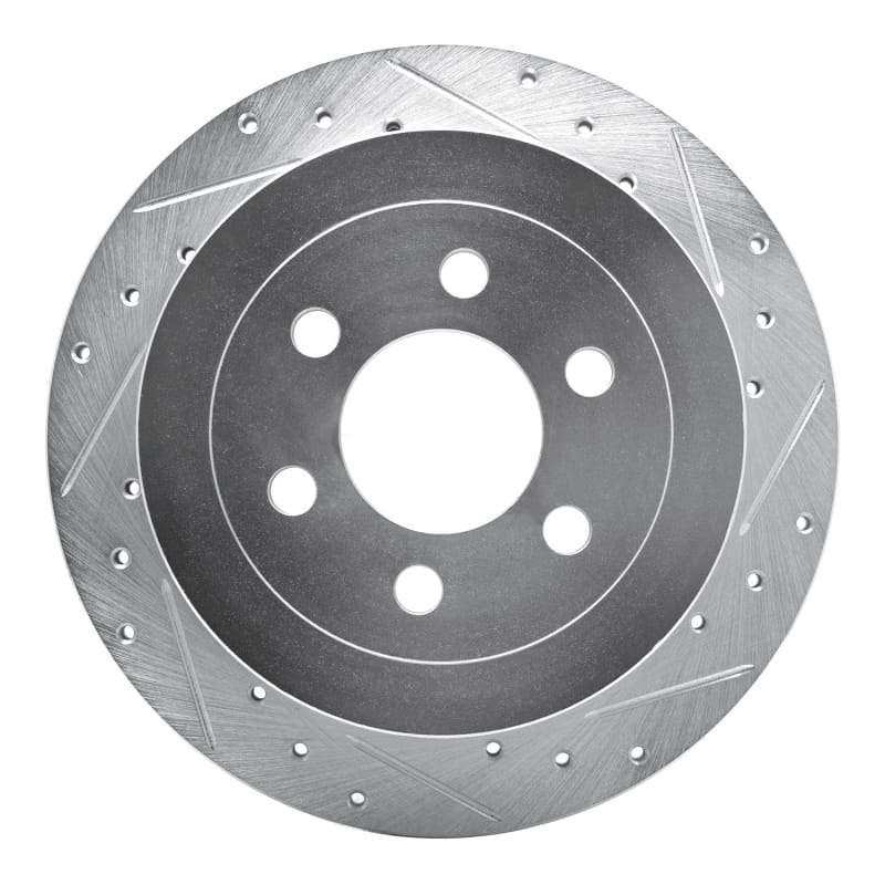R1 Concepts — R1 03-04 Dodge DAKOTA RWD Rear Right Drilled & Slotted Silver Brake Rotor
R1 Brake Rotor Drill