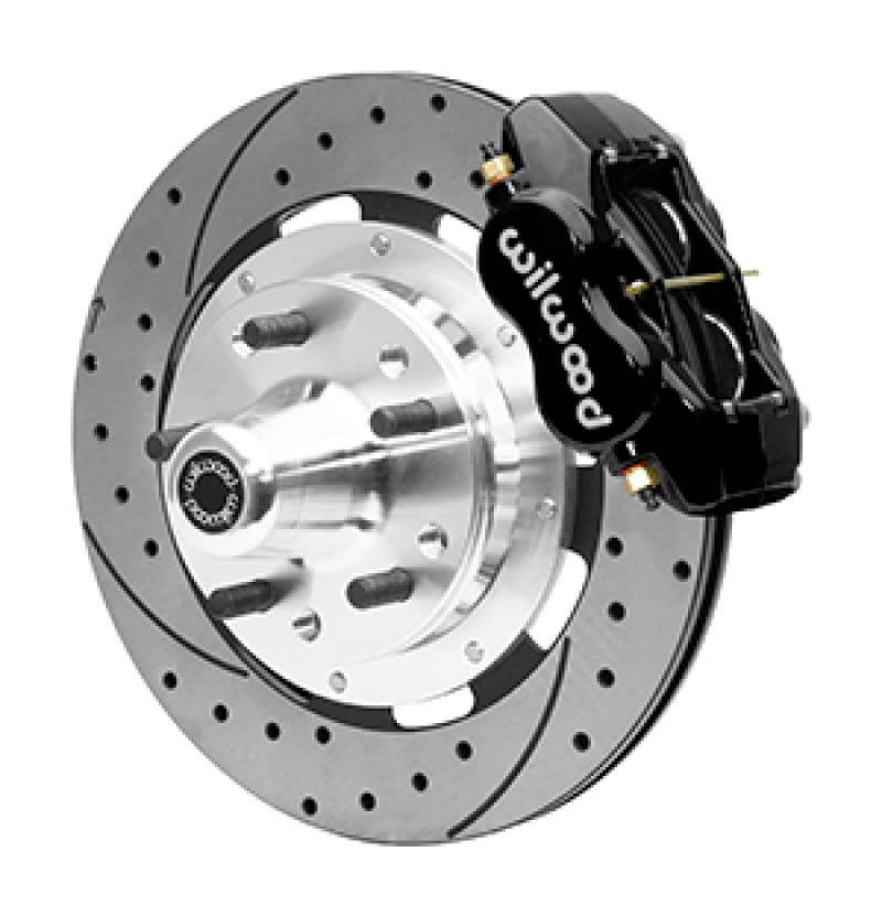Wilwood — Wilwood 55-57 Chevrolet Bel Air Forged Dynalite Front Big Brake Kit - Black
BRAKE KIT