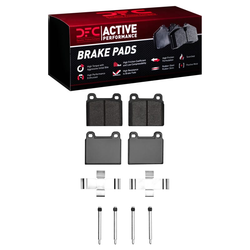 DFC — DFC 63-76 Alfa Romeo Spider Front Active Performance Pads and Hardware Kit
DFC Brake Pad Set