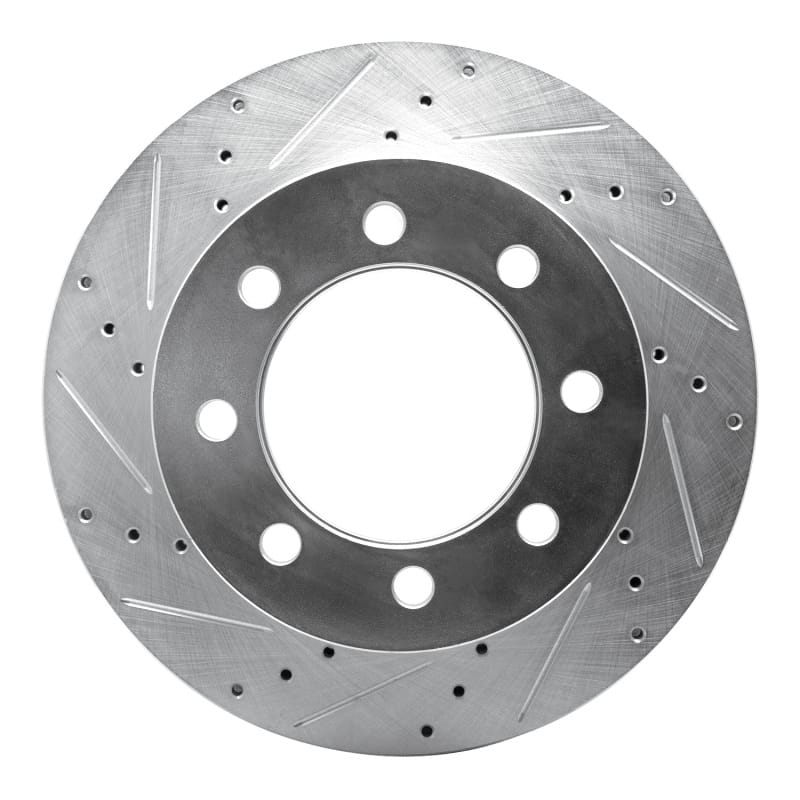 R1 Concepts — R1 03-08 Dodge Ram 2500 Front Left Drilled & Slotted Silver Brake Rotor
R1 Brake Rotor Drill