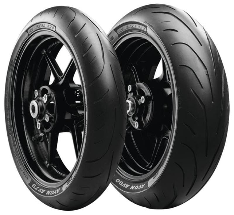 Avon Tyre — Avon 3D Ultra Evo AV80 Tire - 160/60ZR17