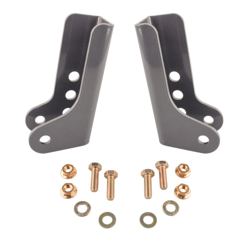 Synergy Mfg — Synergy 2018+ Jeep Wrangler JL/JLU Rear Lower Shock Relocation Brackets