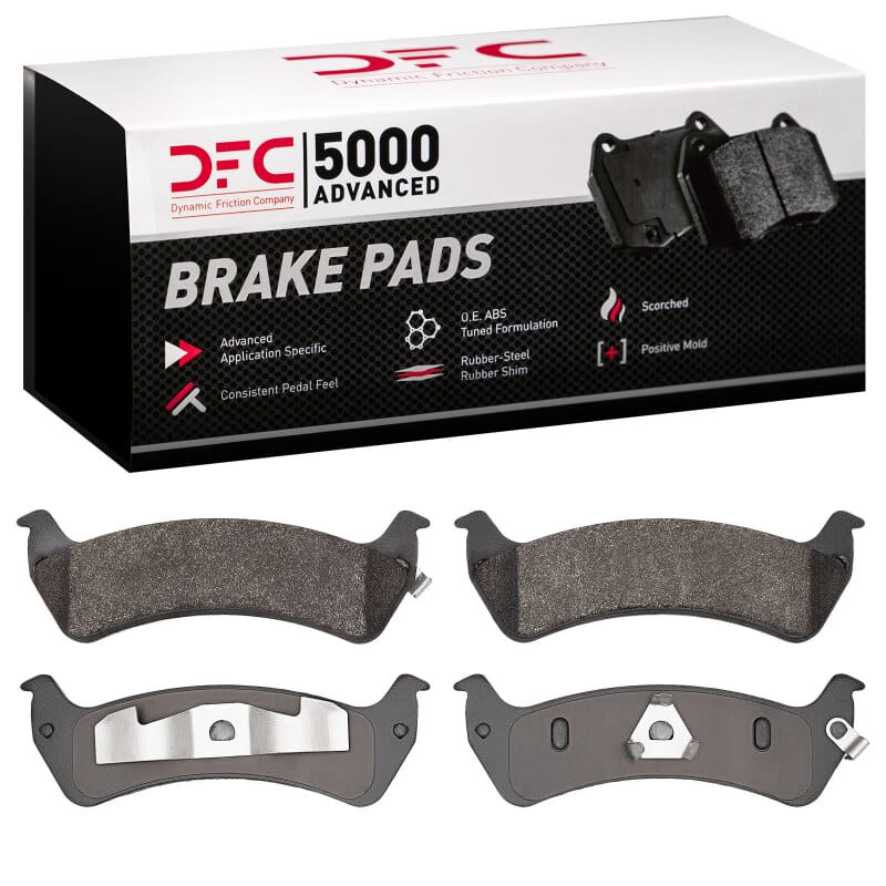 DFC — DFC 93-05 Ford Explorer Sport Rear 5000 Advanced Semi Metallic Brake Pads
DFC Brake Pad Set