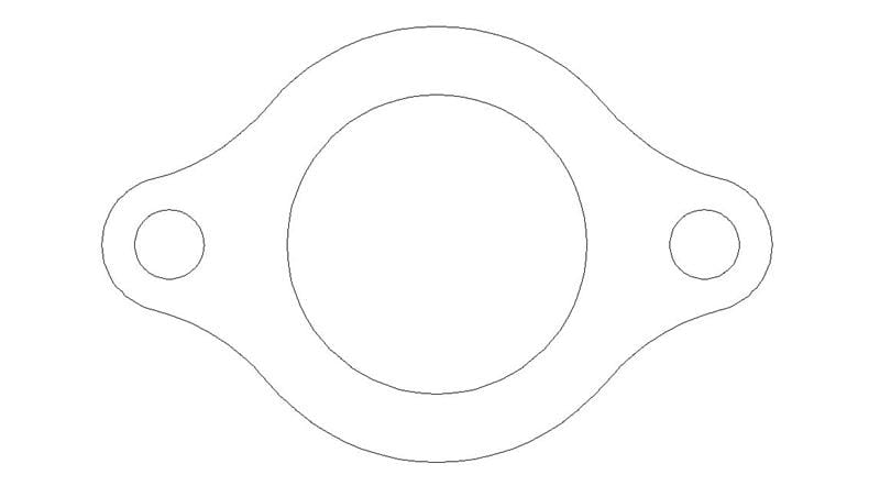 Cometic Gasket — Chevrolet Mark-IV, GM Gen-V/VI Big Block V8 Water Outlet Gasket
Chevrolet Mark-IV; GM Gen-V/VI Big Block V8 Water Outlet Gasket