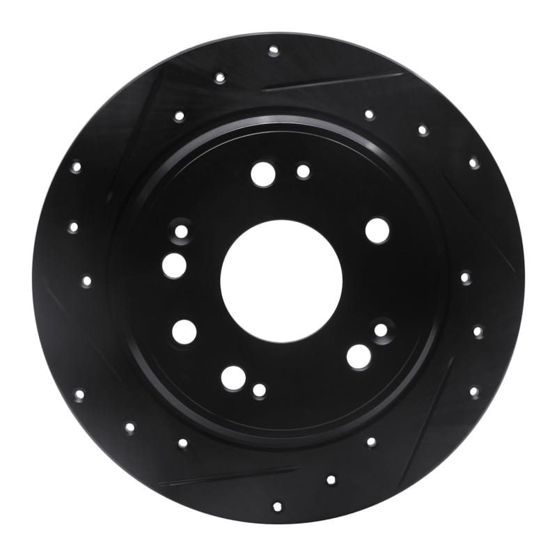 R1 Concepts — R1 02-04 Honda CR-V Rear Left Drilled & Slotted Black Brake Rotor
R1 Brake Rotor Drill