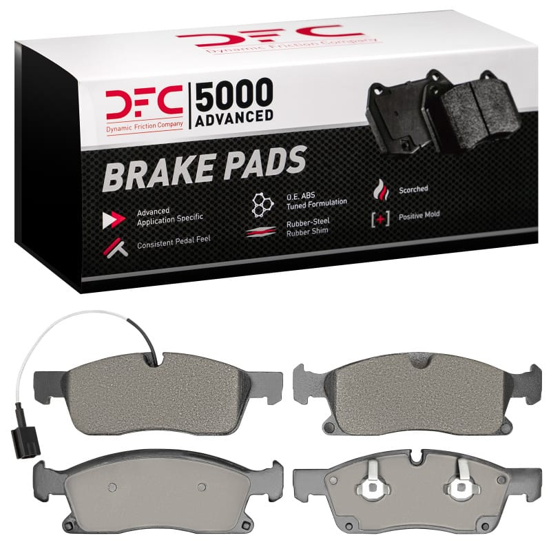 DFC — DFC 17-23 Maserati Levante Front 5000 Advanced Low Metallic Brake Pads
DFC Brake Pad Set
