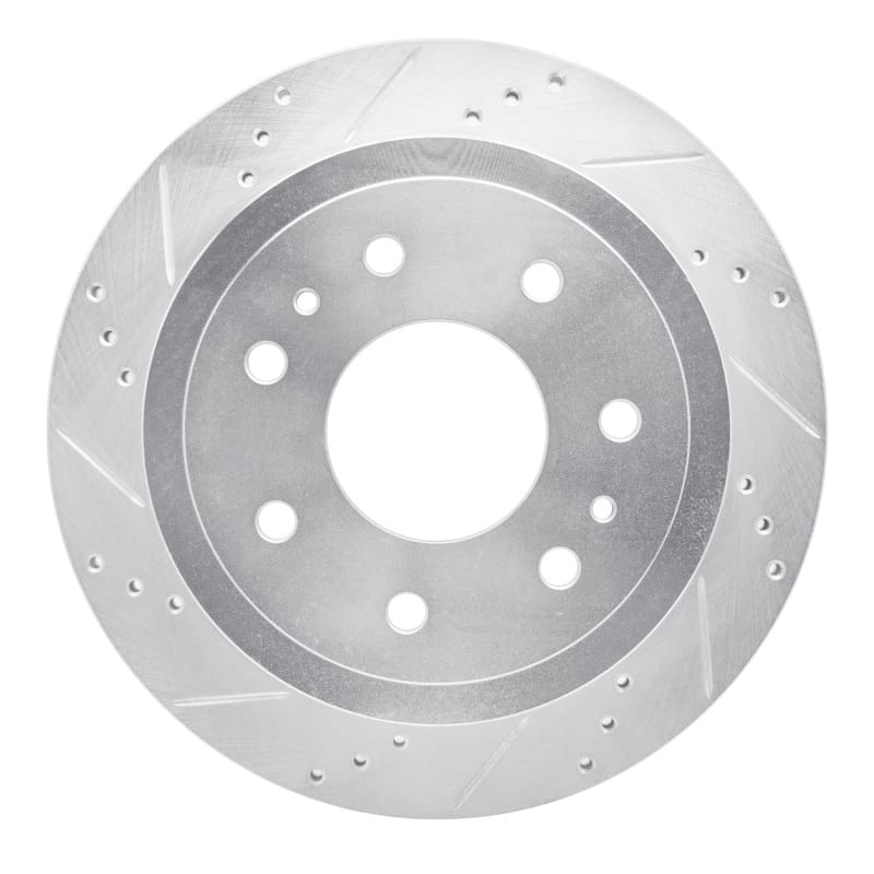 R1 Concepts — R1 04-11 Ford F-150 RWD Rear Left Drilled & Slotted Silver Brake Rotor
R1 Brake Rotor Drill