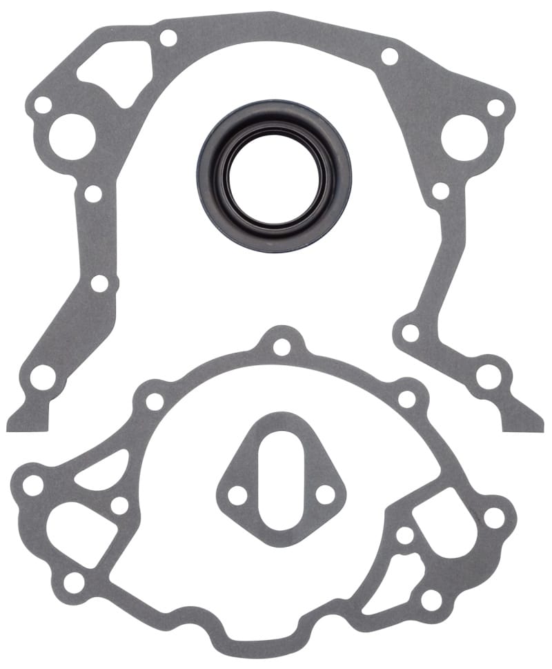 Edelbrock — Edelbrock Timing Cover Gasket And Oil Seal Kit for SB Ford
GASKETS
