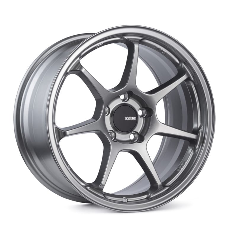Enkei — Enkei TS-7 18x8 5x100 45mm Offset 72.6mm Bore Storm Gray Wheel