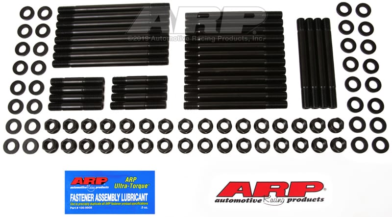 ARP — ARP Chevy Big Block MKIV w/ Merlin Heads 8 long Exhaust Stud Hex Head Stud Kit