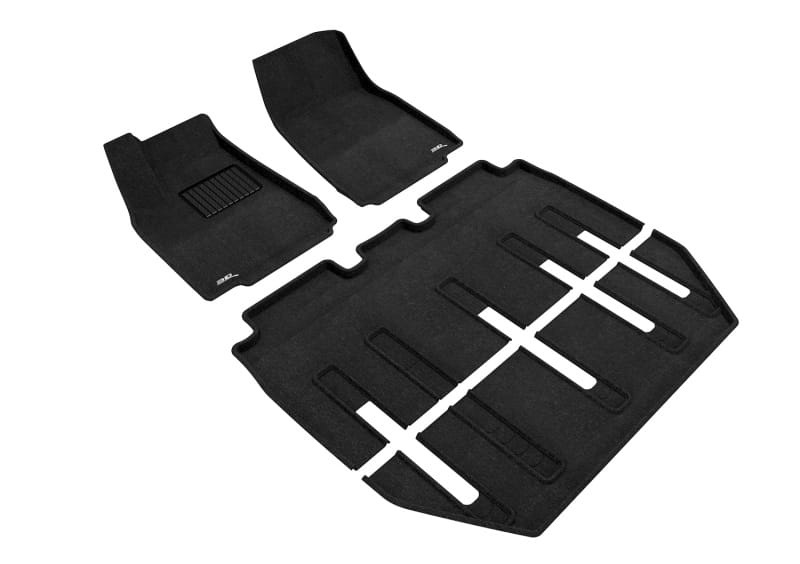 3D MAXpider — 3D MAXpider 17-21 Tesla Model X Folding 7-Seat Elegant Black R1 R2 R3
Floor Mat Set