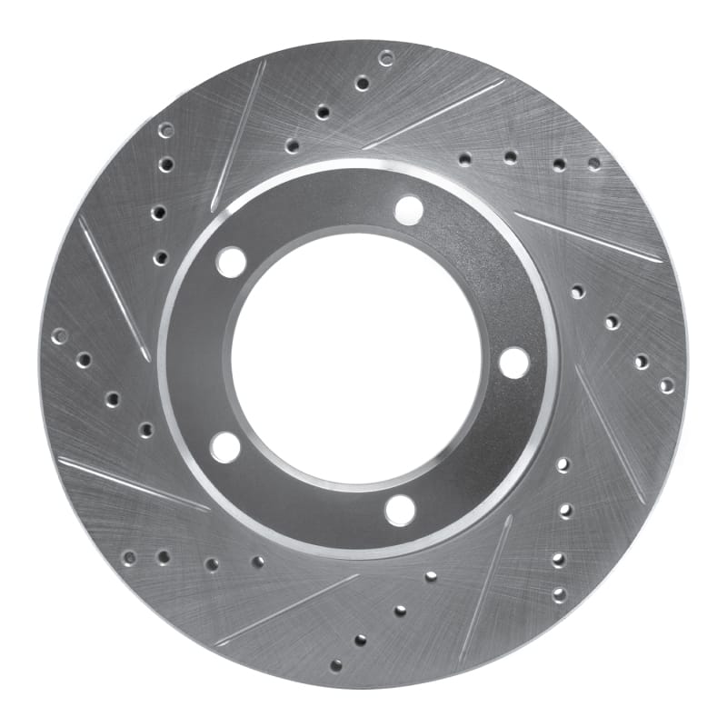 R1 Concepts — R1 98-07 Lexus LX470 Front Left Drilled & Slotted Silver Brake Rotor
R1 Brake Rotor Drill