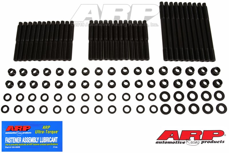 ARP — ARP Small Block Chevy SB2 w/ Brodix Rodeck Alum Block All Pro Heads - Head Stud Kit