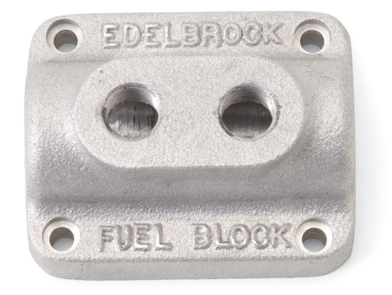 Edelbrock — Edelbrock Fuel Block Dual Carburetor As Cast
CARB COMPONENTS