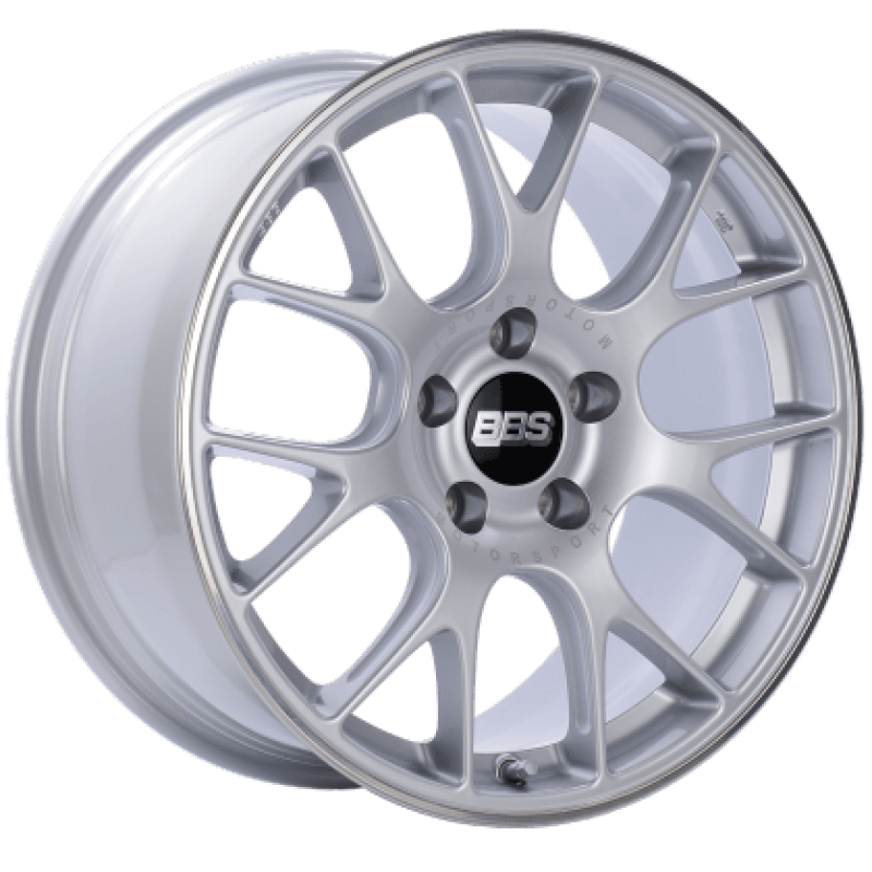 BBS — BBS CH-R 20x9 5x120 ET29 Silver Polished Rim Protector Wheel -82mm PFS/Clip Required