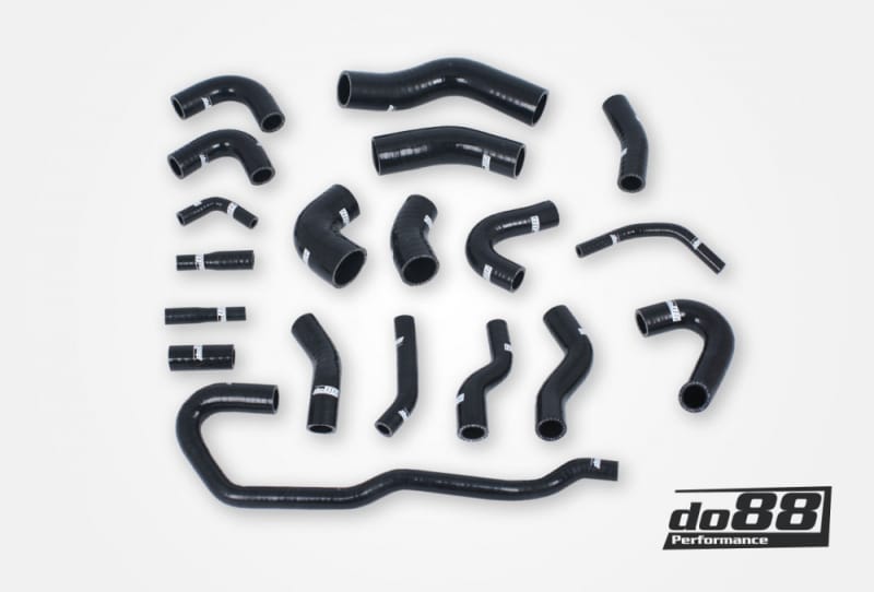 do88 — do88 02-04 Audi RS6 4.2L BiTurbo (C5) Coolant Hoses - Black