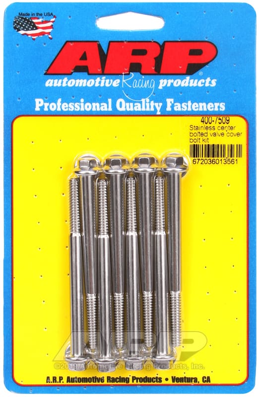 ARP — ARP SS Center Bolted Valve Cover Bolt Kit