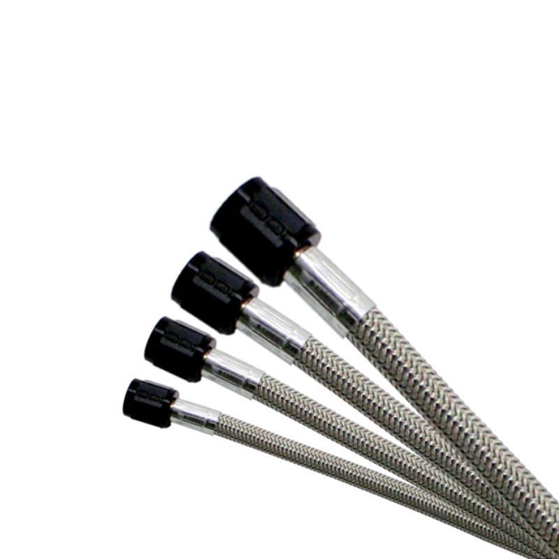 Nitrous Express — Nitrous Express 6AN 12in Stainless Steel Braided Hose - Black
Fuel/N2OLine