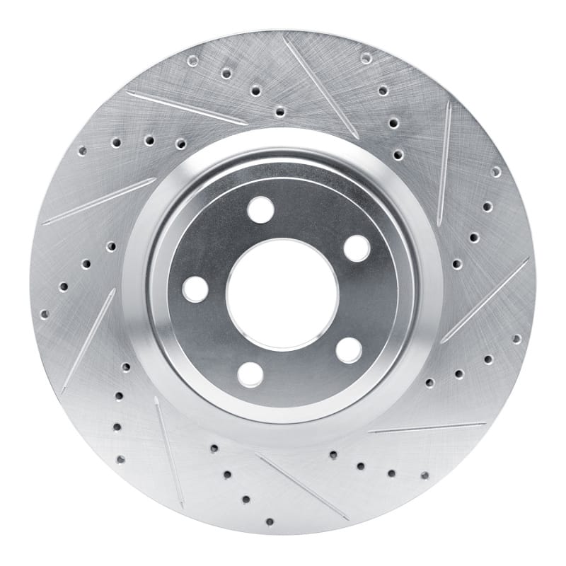 R1 Concepts — R1 20-25 Ford Explorer Front Right Drilled & Slotted Silver Brake Rotor
R1 Brake Rotor Drill