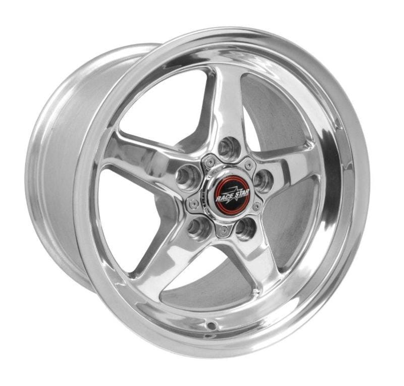 Race Star — Race Star 92 Drag Star 15x10.00 5x4.75bc 7.25bs Direct Drill Polished Wheel