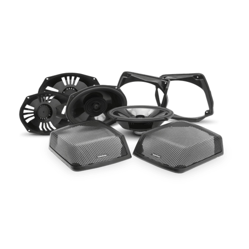 Rockford Fosgate — Rockford Fosgate 1998-2013+ Harley-Davidson Motorcycle Saddlebag Audio Kit