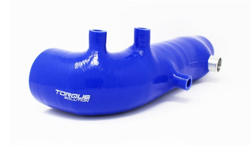 Torque Solution — Torque Solution Turbo Inlet Hose Black: 02-07 Subaru WRX/04-18 STI/05-09 Legacy GT/04-13 FTX - Blue