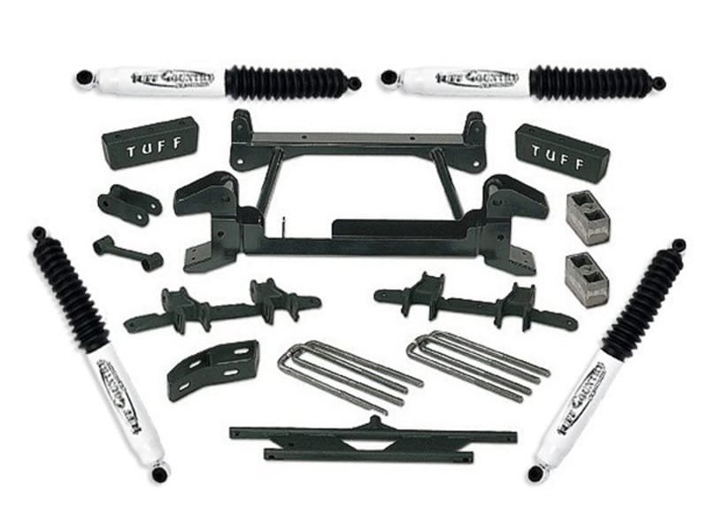 Tuff Country — Tuff Country 88-98 Chevy Truck K1500 4x4 4in Lift Kit (No Shocks)
Complete Kit (w/o Sh