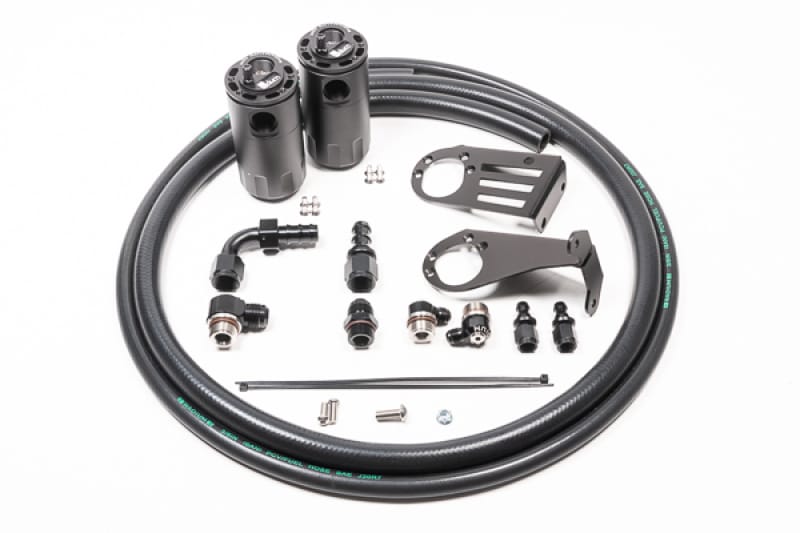 Radium Engineering — Radium Engineering Nissan S15 Silvia/200SX Dual Catch Can Kit Fluid Lock