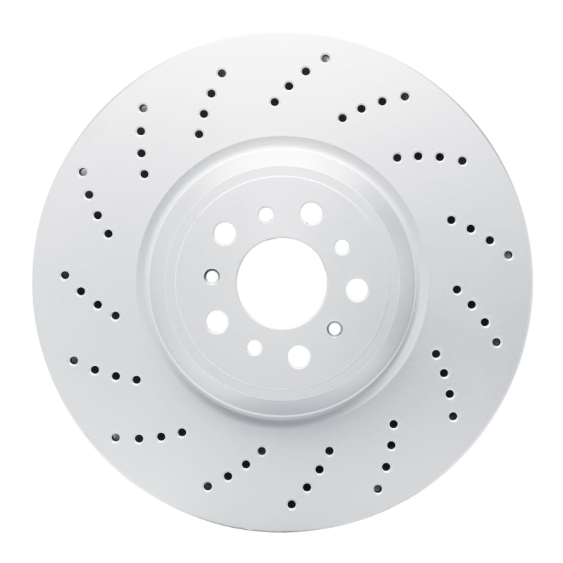 DFC — DFC 21-25 BMW M3 Left Front Drilled GeoSPEC Coated Rotor