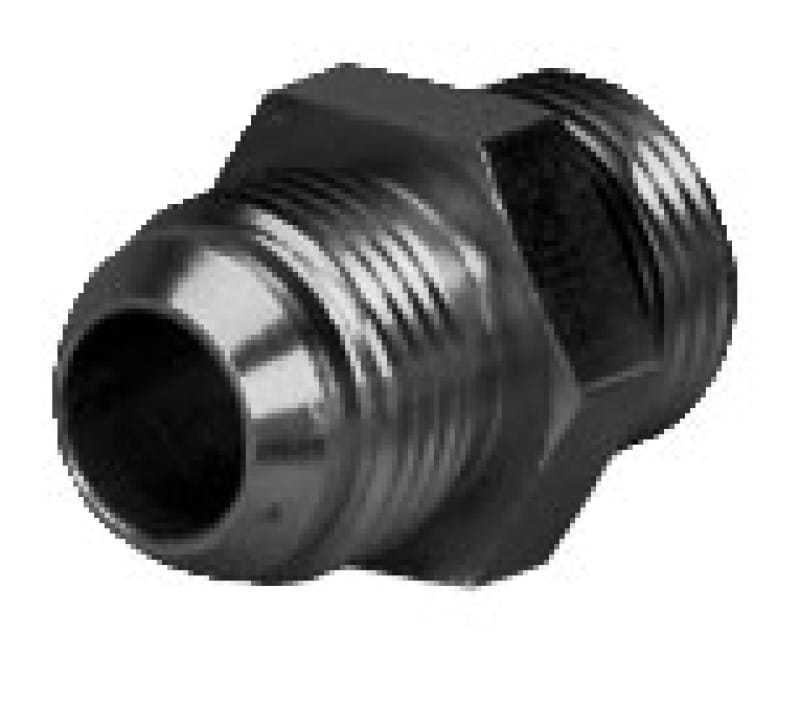 Moroso — Moroso Dry Sump Tank/Pump Scavenge Manifold Fitting -12An to -12An w/O-Ring - Aluminum - Single