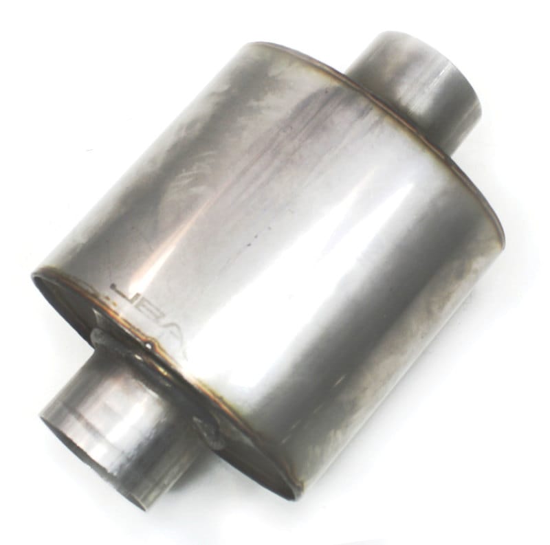 JBA — JBA Universal Straight-Through 304SS Muffler 6x6x4 2.5in Inlet Diameter Center/Center
Muffler