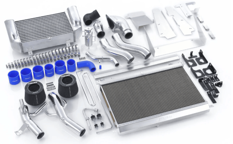 GReddy — GReddy 92-02 Mazda RX-7 FD3S Ver. 2 T-19 V-Mount Full Intercooler Kit