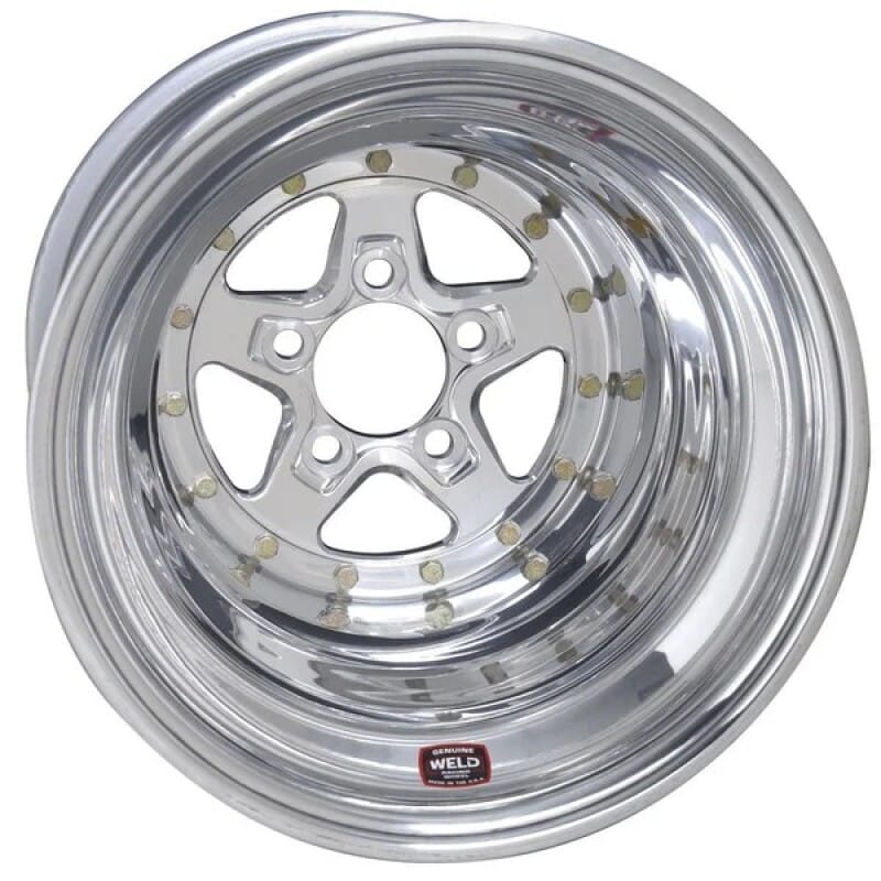 Weld — Weld Alumastar 2.0 15x10 / 5x4.75 BP / 4in. BS Polished Wheel - Non-Beadlock
15x10'' Alumastar