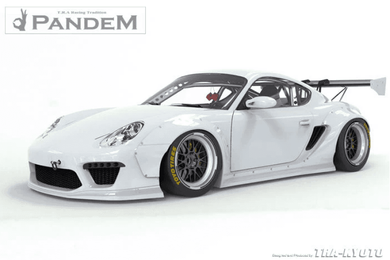 GReddy — GReddy Pandem RB 09-12 Porsche Cayman V2 Front Lip Spoiler (Special Order)