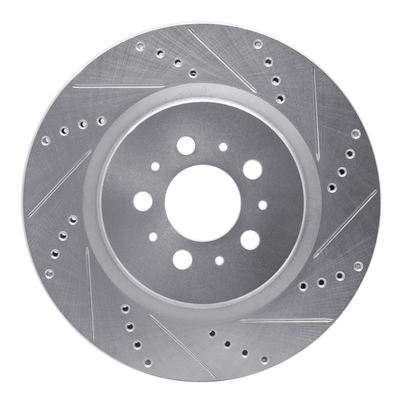R1 Concepts — R1 04-07 Volvo S60 Rear Right Drilled & Slotted Silver Brake Rotor
R1 Brake Rotor Drill