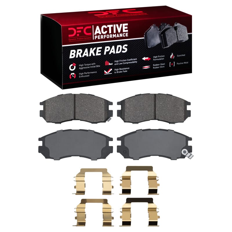 DFC — DFC 89-05 Chrysler Sebring Front Active Performance Pads and Hardware Kit
DFC Brake Pad Set