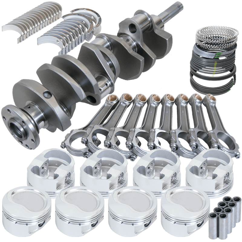 Eagle — Eagle Ford FE 4.250in Crank 6.700in I-Beam Rods -17cc Inv Dome 4.090in Pistons Rotating Assembly
Street & Strip Assy