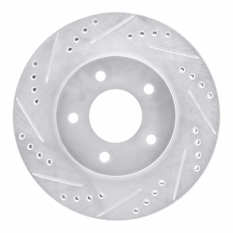 R1 Concepts — R1 94-01 Buick Regal Front Left Drilled & Slotted Silver Brake Rotor
R1 Brake Rotor Drill