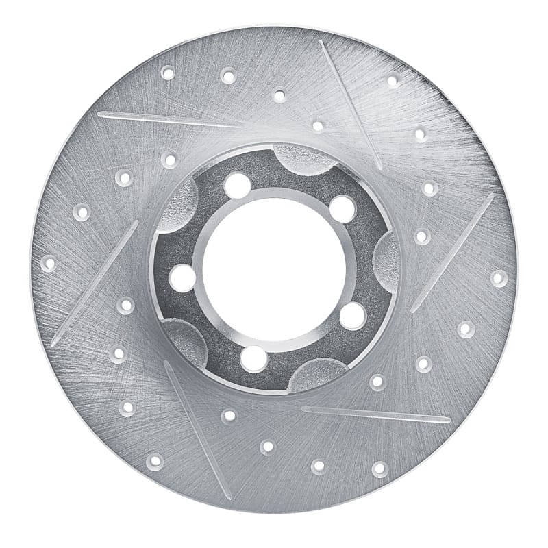 R1 Concepts — R1 1961-1967 Mercedes-Benz 220SB Front Right Drilled & Slotted Silver Brake Rotor
R1 Brake Rotor Drill