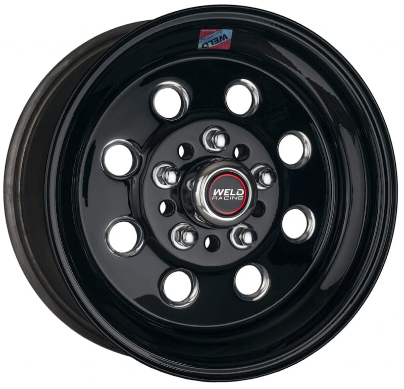 Weld — Weld Draglite 15x8 / 5x4.5 & 5x4.75 BP / 4.5in. BS Black Wheel - Non-Beadlock
15X8'' Blk Draglite