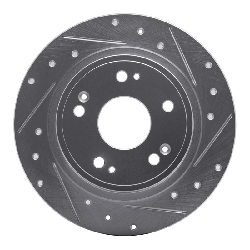 R1 Concepts — R1 05-17 Honda Accord Rear Right Drilled & Slotted Silver Brake Rotor
R1 Brake Rotor Drill