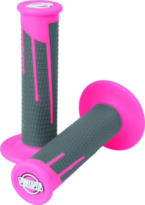 ProTaper — Handlebar Grip - Full Diamond Neon Pink/Dark Gray