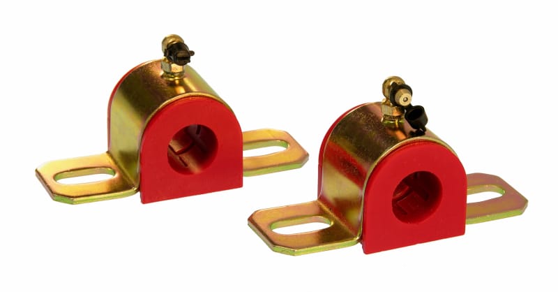 Prothane — Prothane Universal 90 Deg Greasable Sway Bar Bushings - 7/8in - Type B Bracket - Red
SWAY BAR BUSHINGS